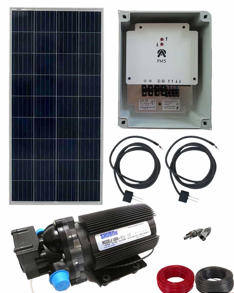 Comprar Kit Bombeo Solar 12V uso continuado