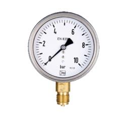 Manómetro de Presión de Agua Limpia hasta 16Bar 63mm