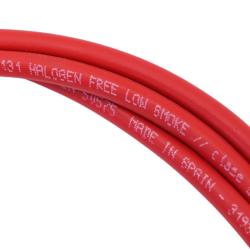 Cable Unifilar 6 mm2 SOLAR PV ZZ-F Rojo