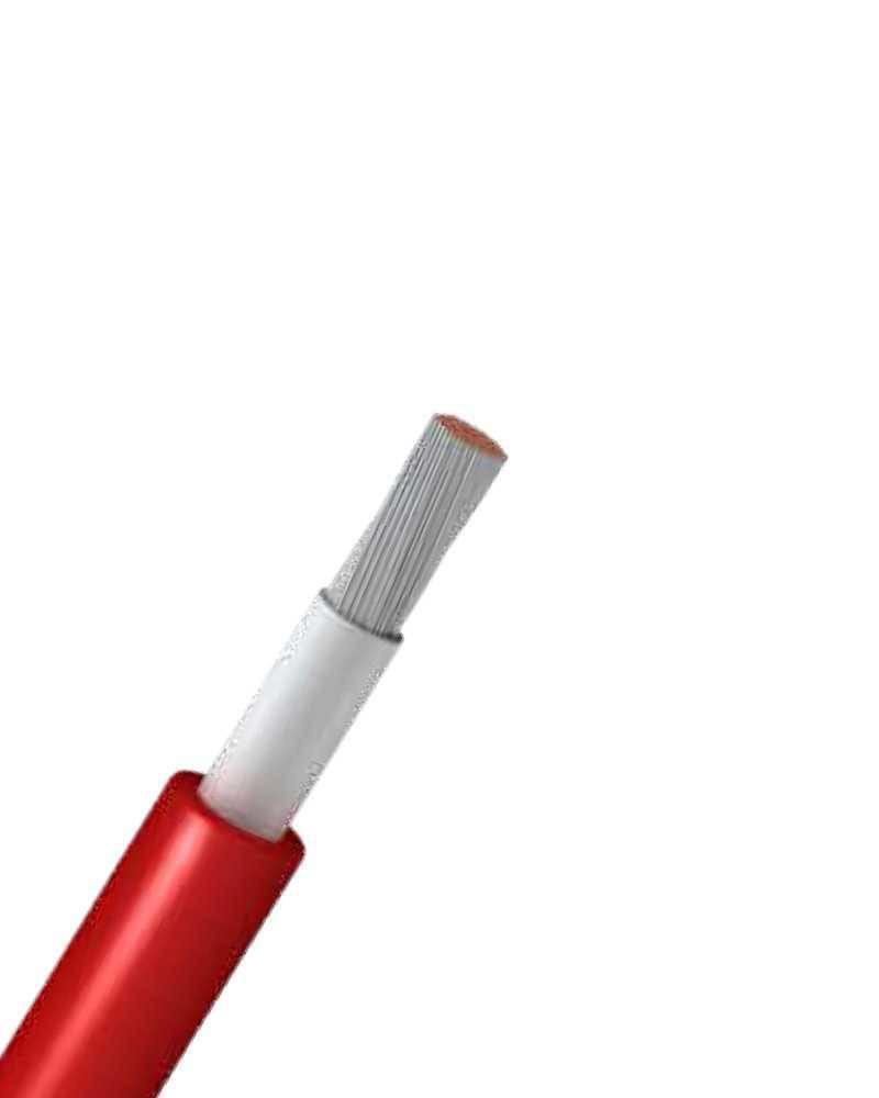 Cable Unifilar 6 mm2 SOLAR PV ZZ-F Rojo