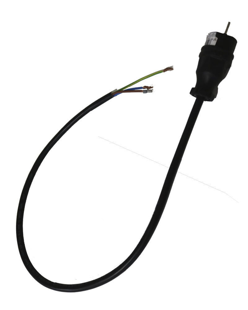 Cable 3x4mm2 Manguera + Schuko Macho