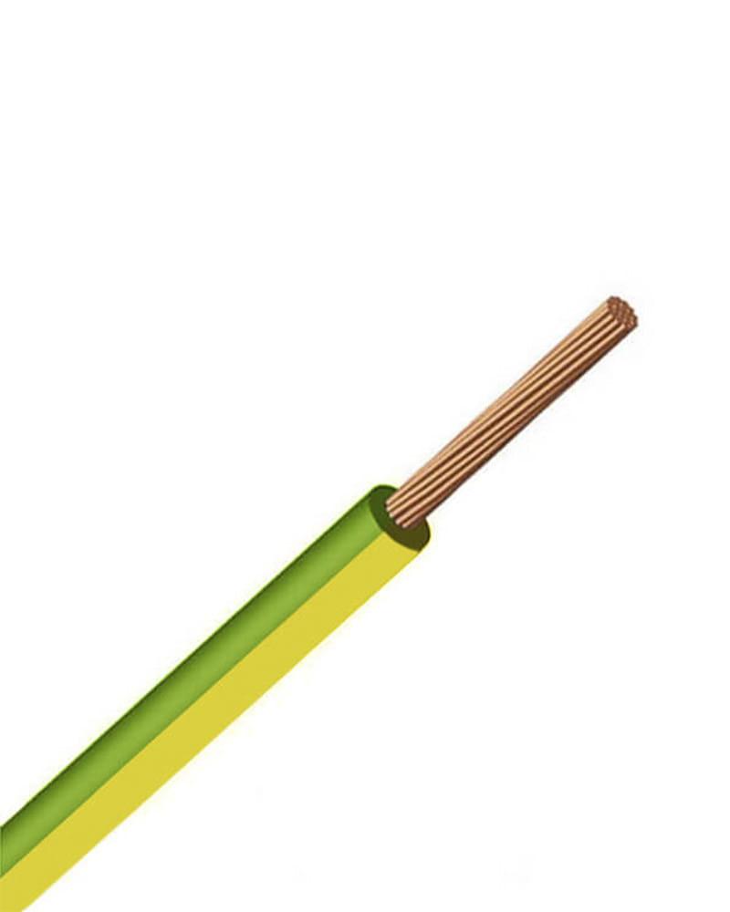 Cable unifilar 10mm2 H07Z1-K (AS) Tierra