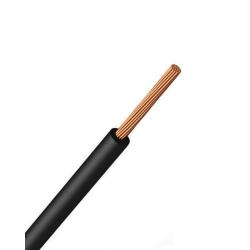 Cable unifilar 25 mm2  H07Z1-K (AS) Negro Top Cable