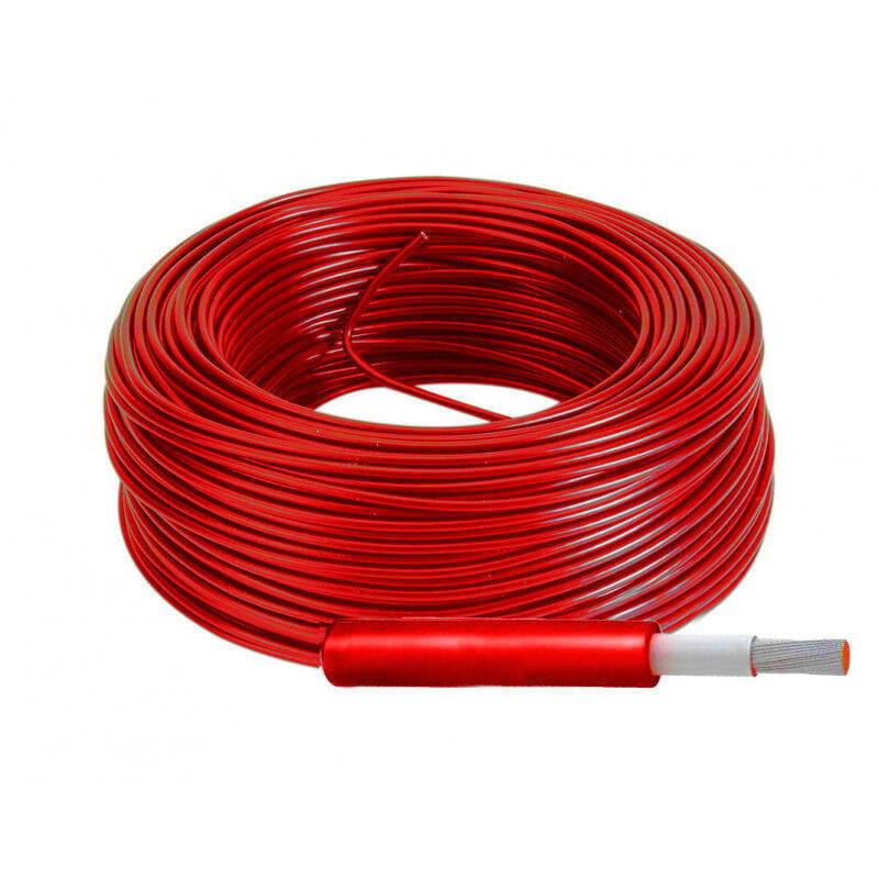 Bobina Cable Unifilar 6mm2 H1Z2Z2-K 500m rojo