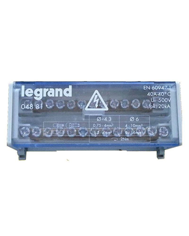 Repartidor LEGRAND conexión Paralelo Módulos 40A