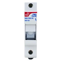 Portafusibles 10x38 1000V