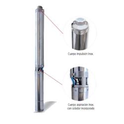 Bomba de Agua Para Pozo Sumergible 2CV 1,5kW Monofásica 230V IDEAL SKI-16