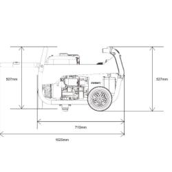 Generador Eléctrico Gasolina 4000W Genergy Panticosa S
