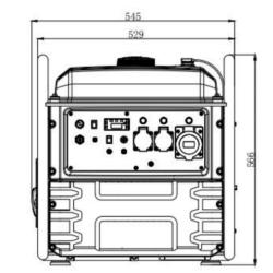 Generador Inverter 7500W Genergy Creta SOL