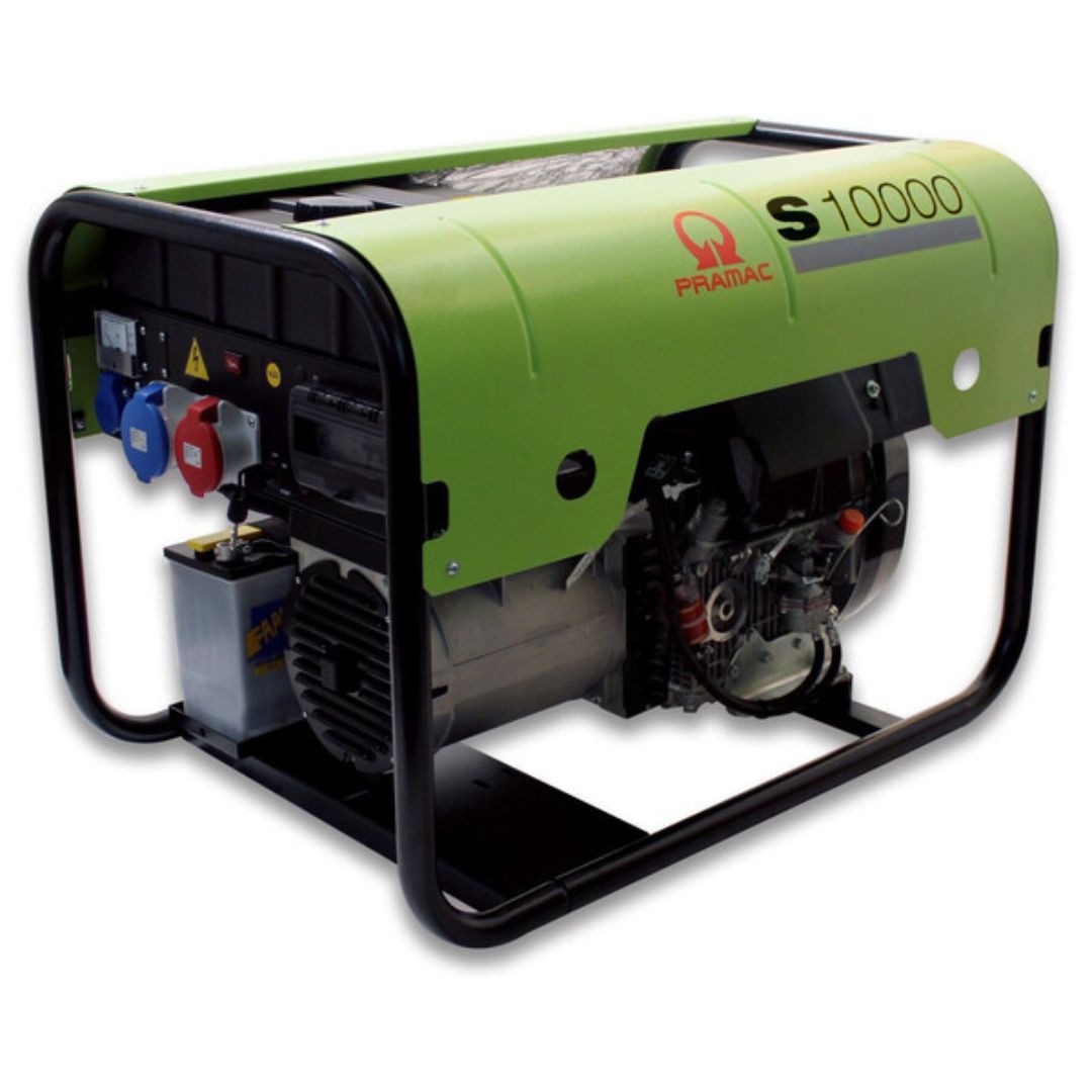 Generador Diésel Eléctrico 9,0 kW AVR+CONN S10000 Monofásico Pramac