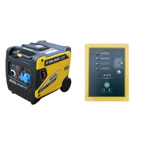 Comprar Generador Gasolina Inverter AY-6000 E con Cuadro de Control AY ...