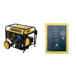 Generador Eléctrico Gasolina AY-9000 E con Cuadro de Control AY-25 ATS MN E Ayerbe