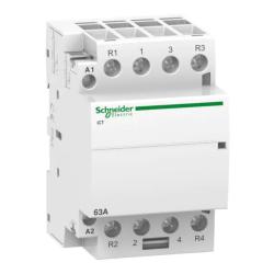 Contactor Modular Schneider 63A 2NA 2NC Acti 9 iCT A9C20868 220/240V