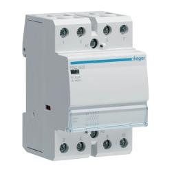 Contactor Monofásico Hager 63A 4Na 230V AC ESC463