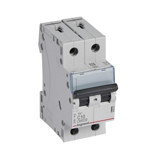 Magnetotérmico Legrand 10A 2P 6KA C