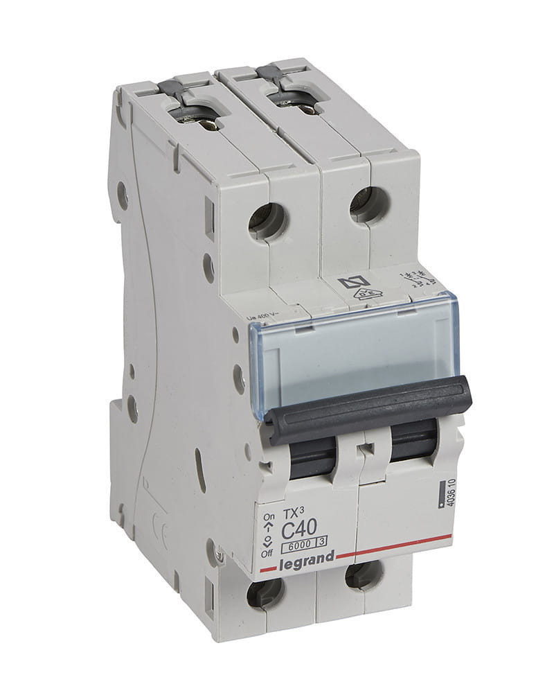 Magnetotérmico 2P 6KA C 40A Bipolar Legrand