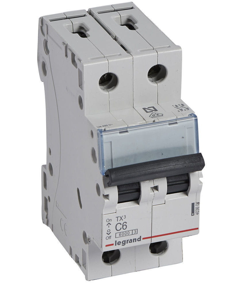 Interruptor Magnetotérmico 100A 2P 10KA C Bipolar Automático Legrand