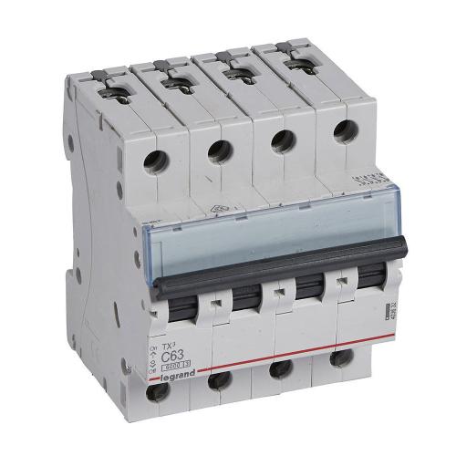 Magnetotérmico Legrand 63A 4P 6KA C