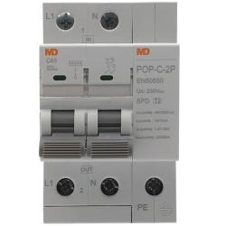 Interruptor Magnetotérmico 63A 2P 10KA C MD