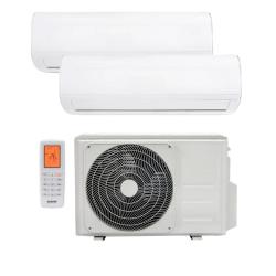 Aire Acondicionado con Bomba de Calor R-32 3000W Split 2x1 KSTI-18 NOVA EVO 9+9