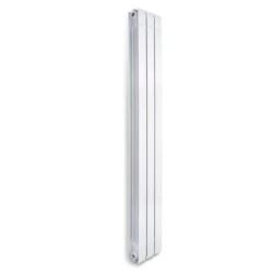 Radiador Vertical de Agua 4 elementos 1049W Blanco