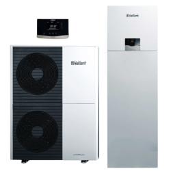 Bomba de Calor Aerotermia Bibloc Vaillant AroTherm Plus 15 con uniTOWER 190L y sensoCOMFORT Inalámbrico