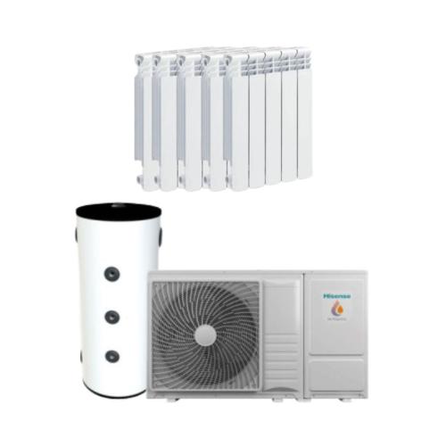 Kit Aerotermia Radiadores Hisense