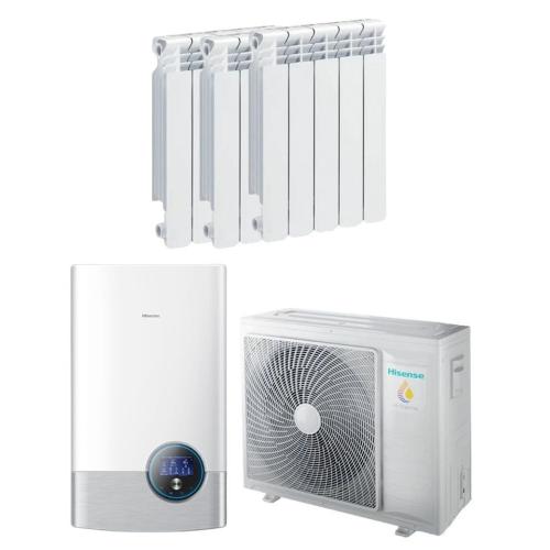 Kit Aerotermia con Radiadores Hisense