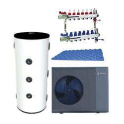 Kit Suelo Radiante con Bomba de Calor Suneco 14W para 90m2