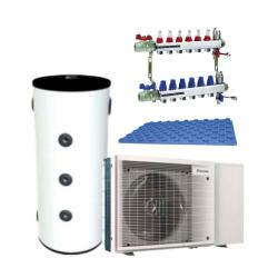 Kit Aerotermia Suelo Radiante para Calefacción de 50m2 con Daikin Altherma 3 de 4,6kW