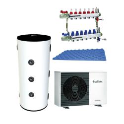 Kit Aerotermia y Suelo Radiante de 100m2 con Vaillant Arotherm Plus de 8kW