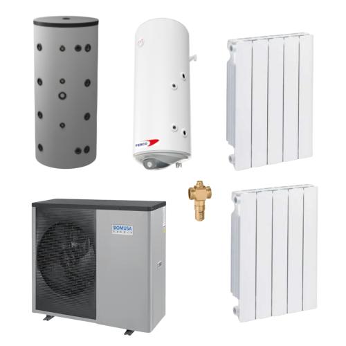 Kit Aerotermia Domusa Dual Clima 9HT
