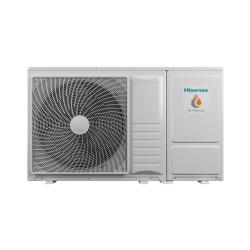 Kit Aerotermia con Suelo Radiante Hisense Bibloc Mural Hi-Therma 10kW R32 para 140m2