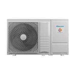 Kit Aerotermia con Fancoils Hisense Bibloc Mural Hi-Therma 4,4kW R32 para 80m2