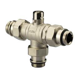Válvula 3 vías bola Sysclima tipo zona 1" KV16