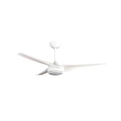 Ventilador de Techo con Luz LED 40W Blanco con Mando a Distancia