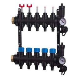 Colector Suelo Calefactable de Plástico 4 salidas