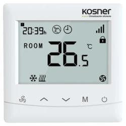 Termostato programable Kosner wifi conexión cable 0-10V