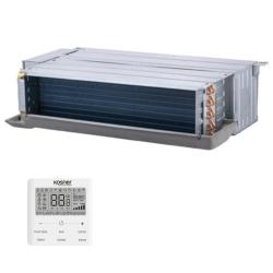 Fancoil Conductos Industrial tubos tomas a la derecha KFCI-600CD30 con mando a distancia