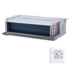 Fancoil conductos Gama Industrial 2.0 2 tubos tomas a la izquierda KFCI-400CD30 con Termostato