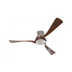 Ventilador de Techo sin Luz Silencioso 29,6W ECO Regento Madera Oscura con Mando a Distancia