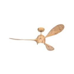 Ventilador de Techo con Luz Silencioso 37W ECO Fiore Pino Rojo