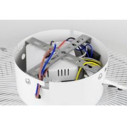 Ventilador de Techo Silencioso sin Aspas con Luz LED y Mando a Distancia 24W Noaton Polaris Blanco