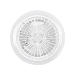 Ventilador de Techo Silencioso sin Aspas con Luz LED y Mando a Distancia 24W Noaton Polaris Blanco