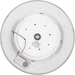 Ventilador de Techo sin Aspas Silencioso con Luz LED y Mando a Distancia 26W Vega Gris