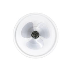 Ventilador de Techo sin Aspas Silencioso con Luz LED y Mando a Distancia 18,5W Noaton Puppis