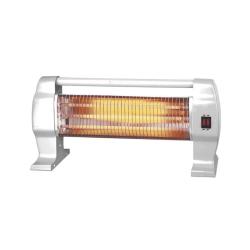 Estufa Eléctrica Halógena 1200W 3 Niveles Blanco Manual