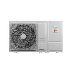 Kit Aerotermia con Placas Solares Suntaic 6kW con bomba de calor Hisense Bibloc Mural 4,4kW y baterías de litio 10kWh