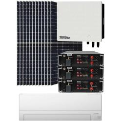 Kit Aire Acondicionado con Placas Solares 5000W / 6000W