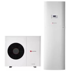 Bomba de Calor Aerotermia 10,1kW Saunier Duval Genia Air Max 8 Alta Temperatura con Torre Hidráulica Cableado